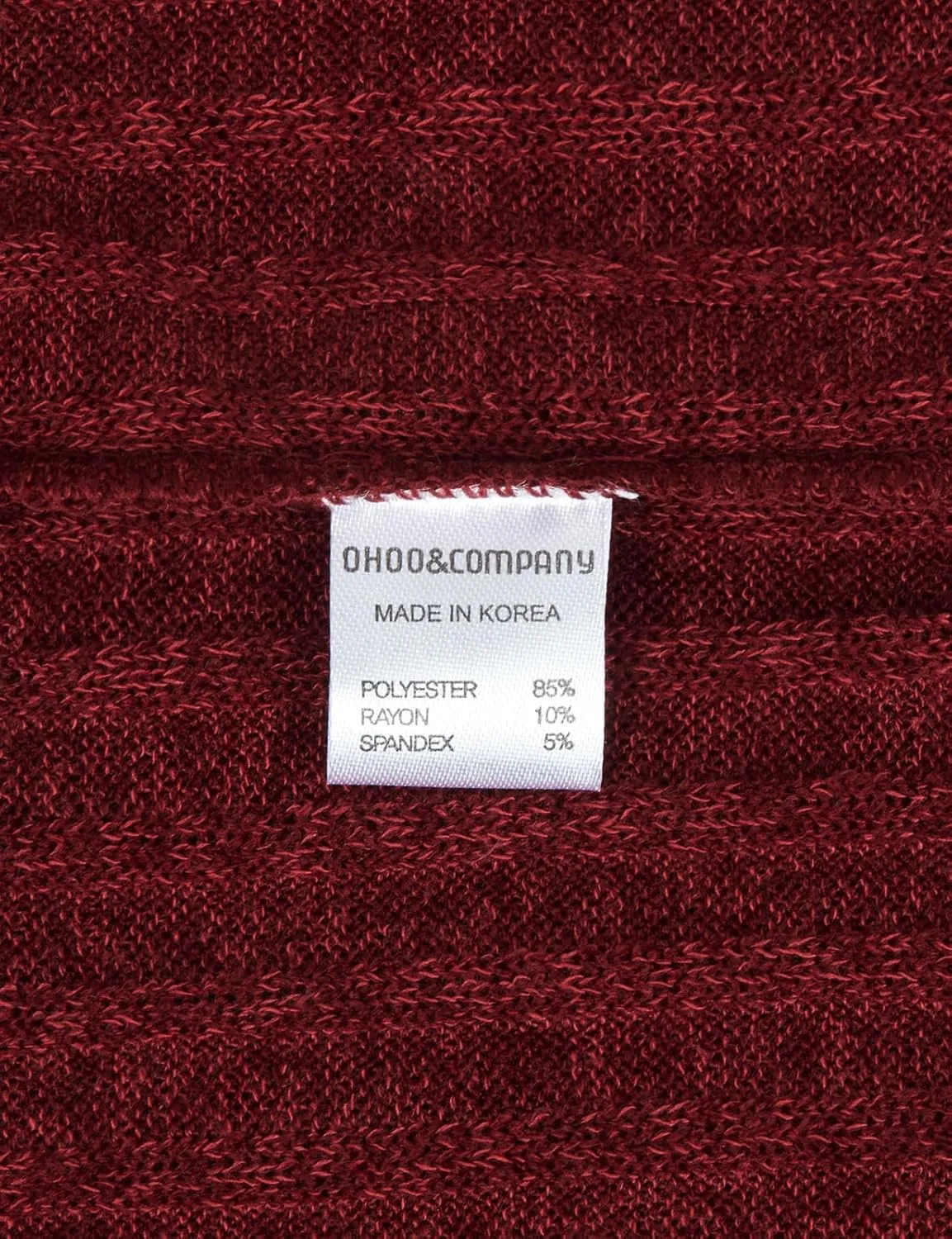 Ohoo Men's Cotton Blended Slim Fit Sweater Vest Knit V-Neck Sleeveless Pullover Sweater