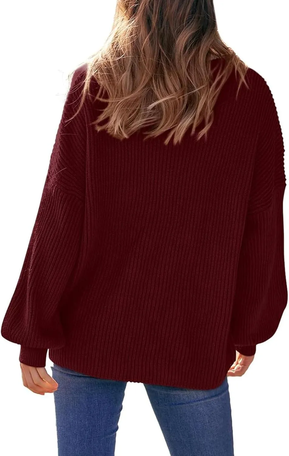 PRETTYGARDEN Womens Sweaters Fall 2025 Oversized Chunky Knitted Pullover Sweater Casual Long Sleeve Crewneck Cute Sweaters