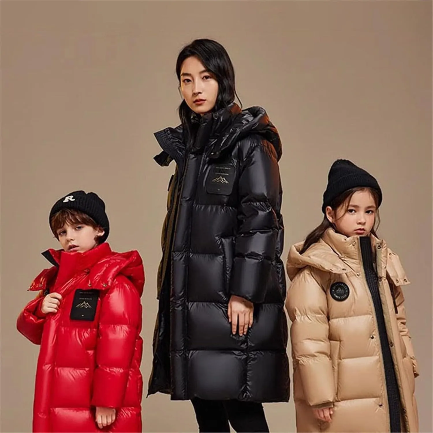 Puffer Jacket Womens Warm Winter 2024 Trendy Puffer Jackets Cotton Padded Coats Fashion Solid Hooded Cold Padded