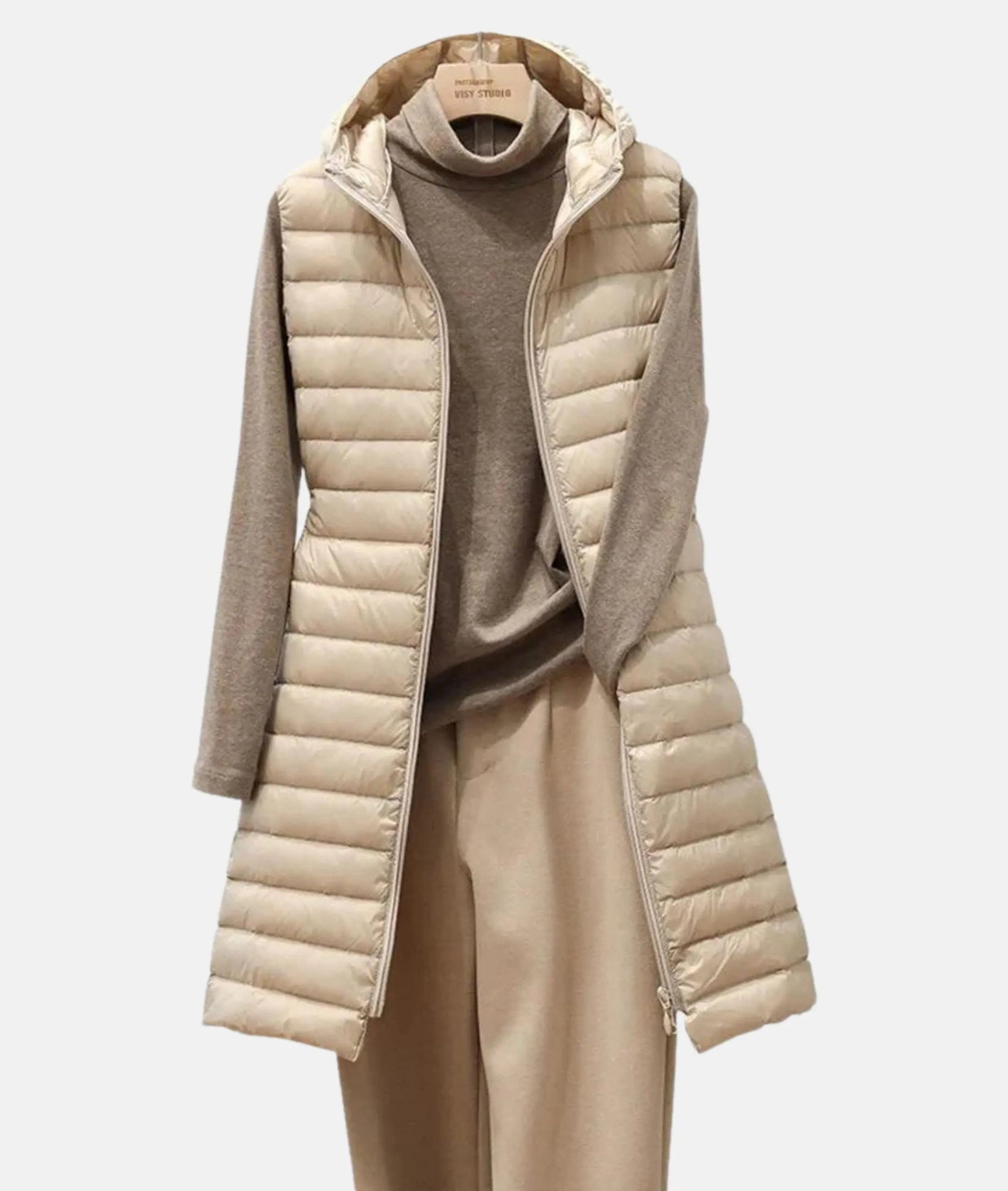 Quilted Long Jacket: Lightweight, Insulated, Casual Winter Coat