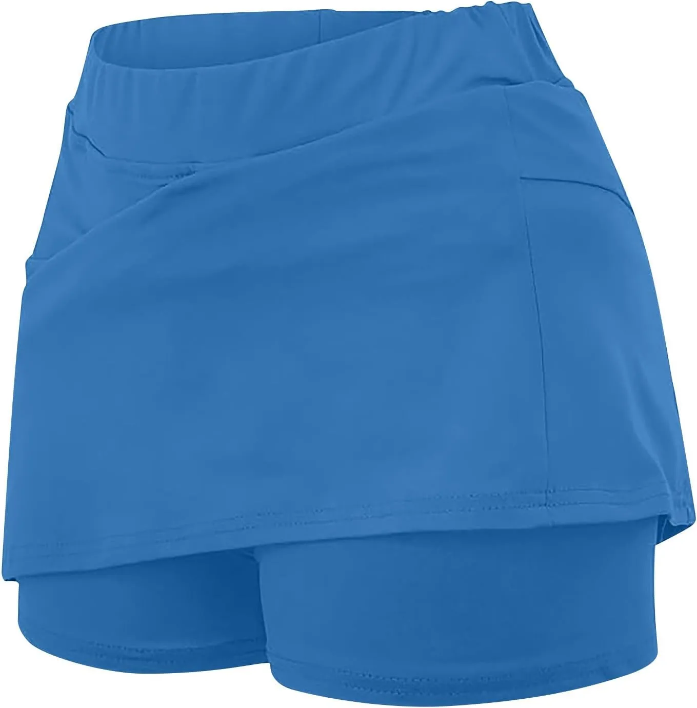 Skorts for Woman Tummy Control High Waist Womens Shorts Dressy Casual Athletic Tennis Mini Skirts with Pockets