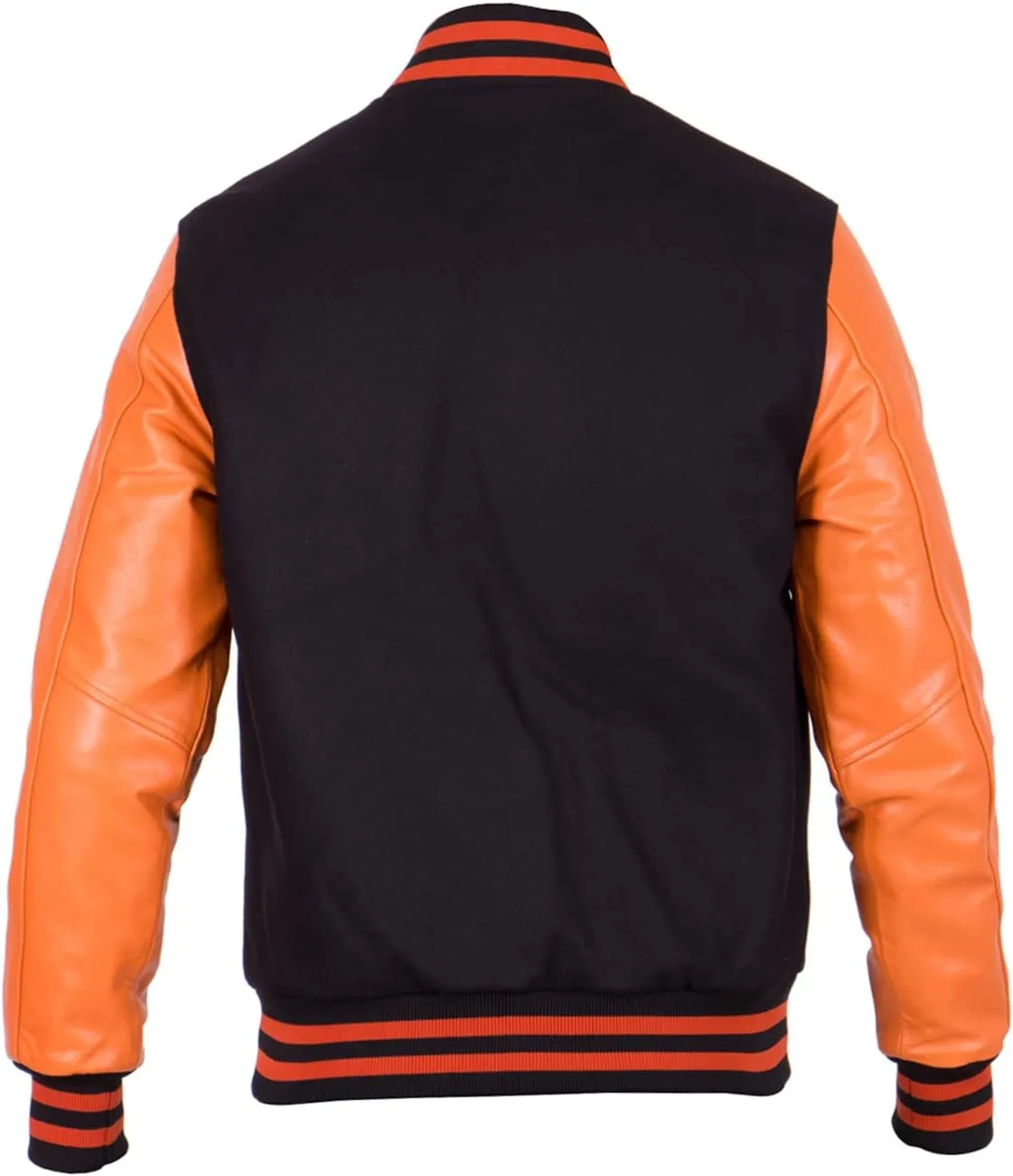 SpazeUp Letterman Jacket Men College Baseball Bomber Jacket | Wool   Faux Leather Letterman Jacket Men