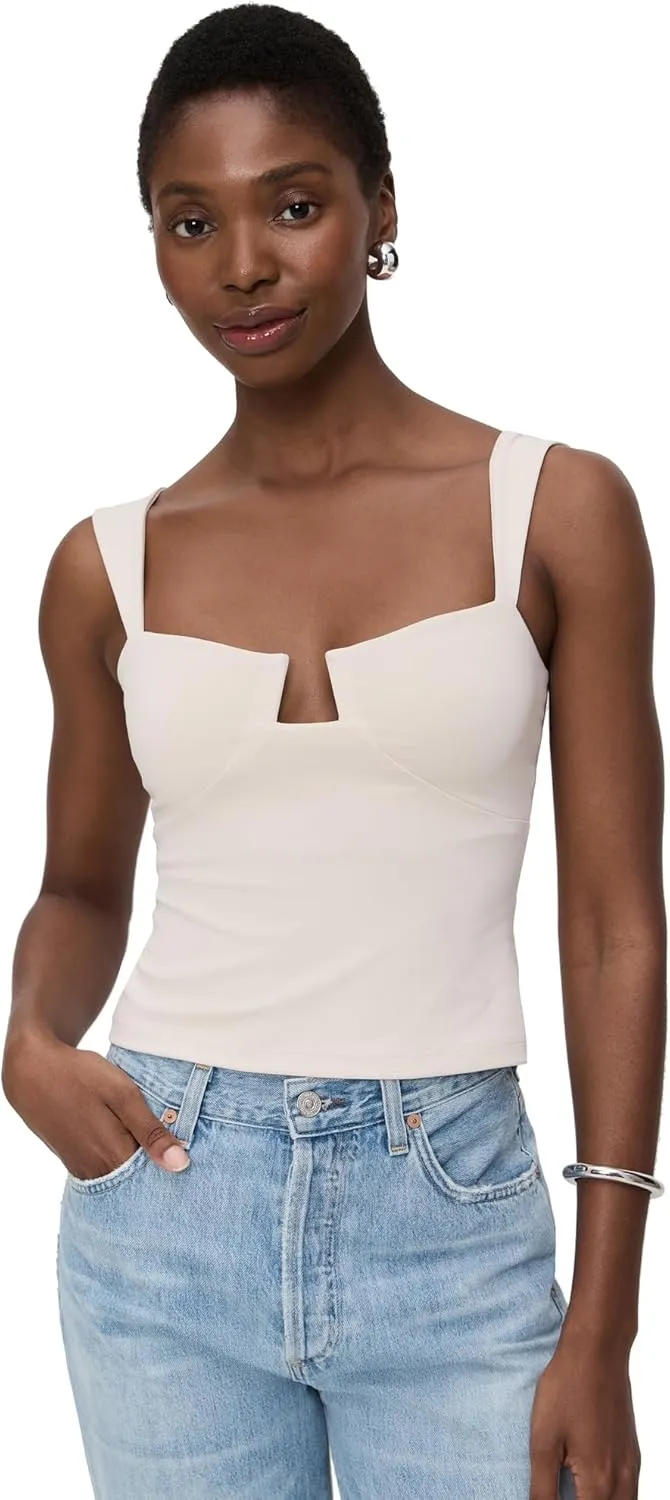Susana Monaco Women's Angle Wire Angle Strap Top 3"