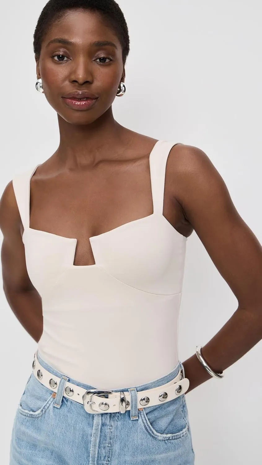 Susana Monaco Women's Angle Wire Angle Strap Top 3"