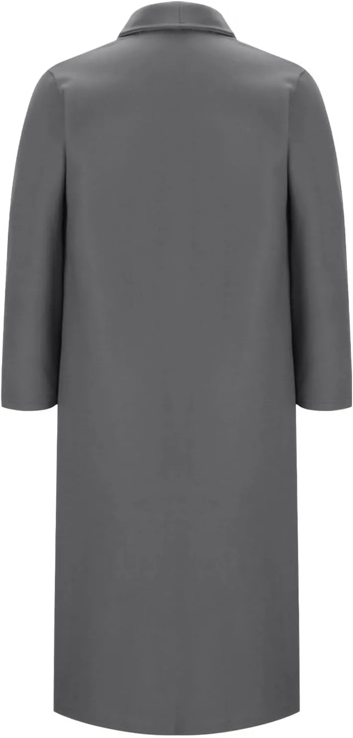 TANGNADE Winter Coats for Women Long Length Wool Jackets Notch Lapel Single Breasted Trendy Casual Long Pea Trench Coat