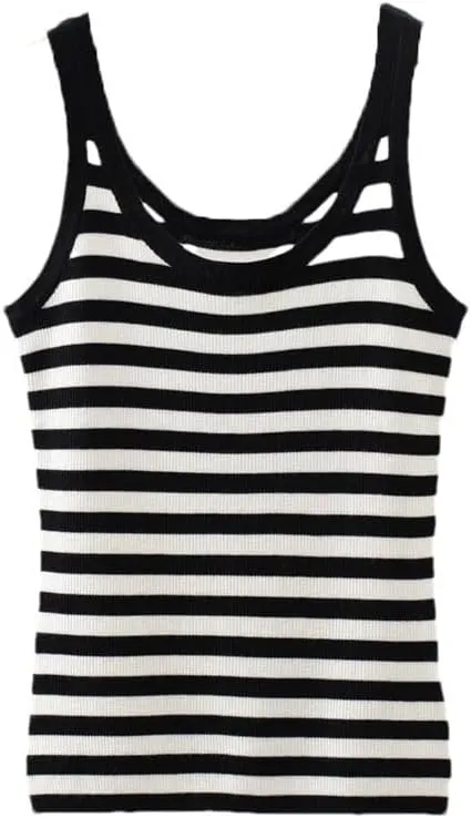 Tank Tops for Women Round Neck Sleeveless Camisole Top