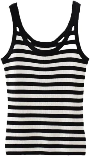 Tank Tops for Women Round Neck Sleeveless Camisole Top