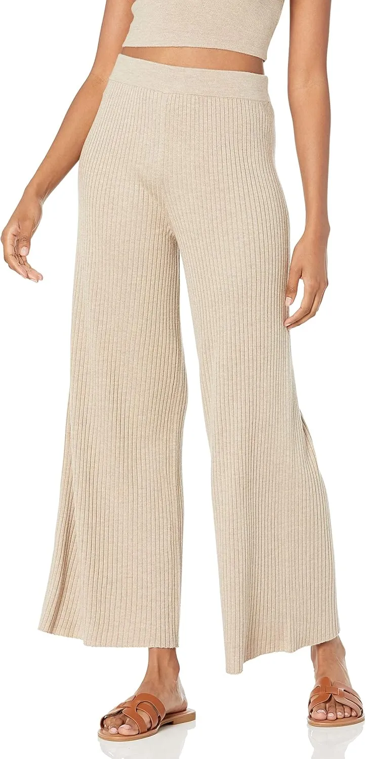 The Drop Women's Catalina Pull-on Rib Sweater Pant
