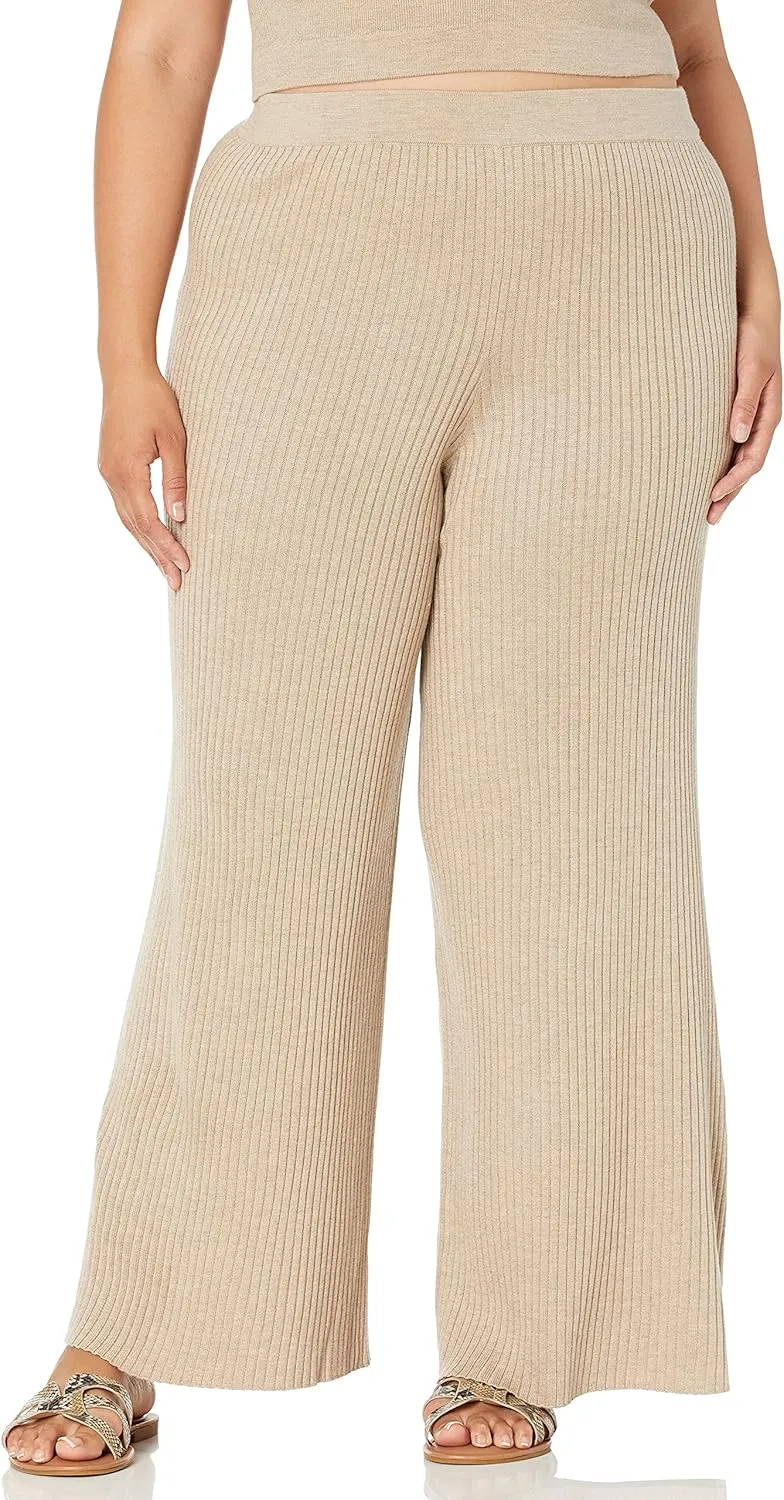The Drop Women's Catalina Pull-on Rib Sweater Pant