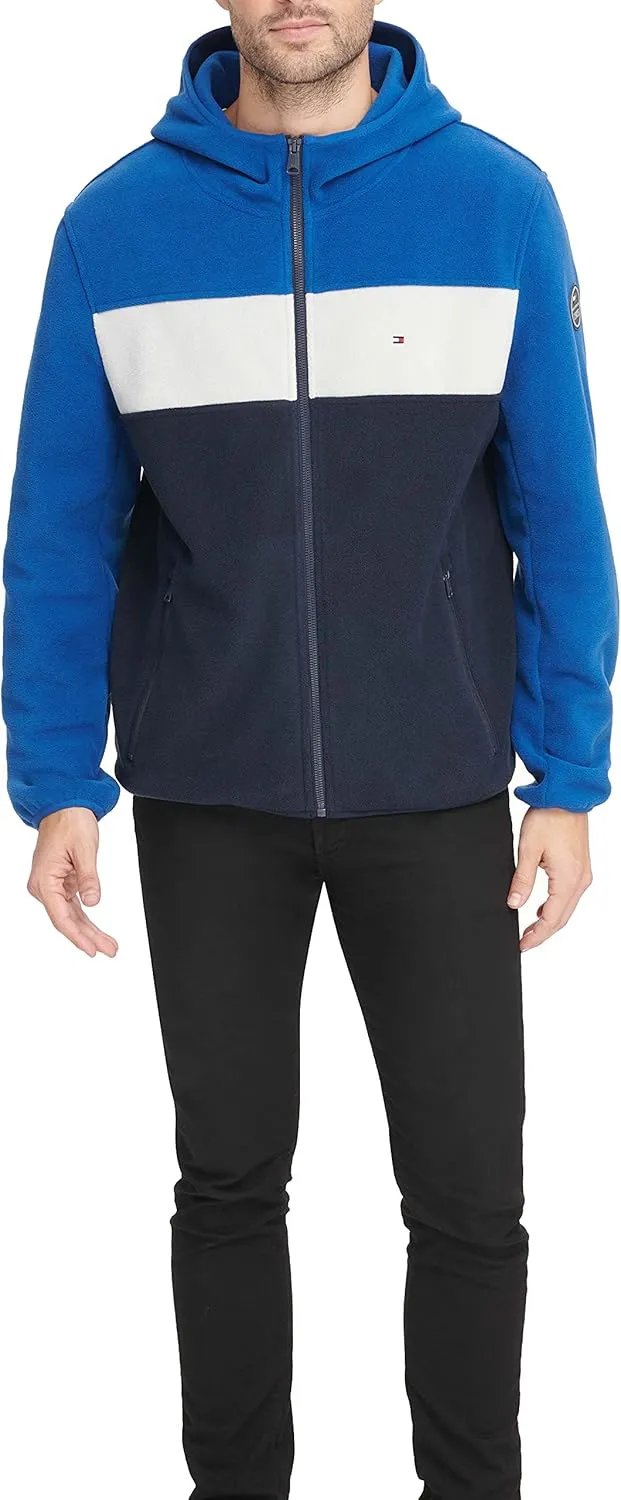 Tommy Hilfiger Men's Hooded Polar Fleece Jacket