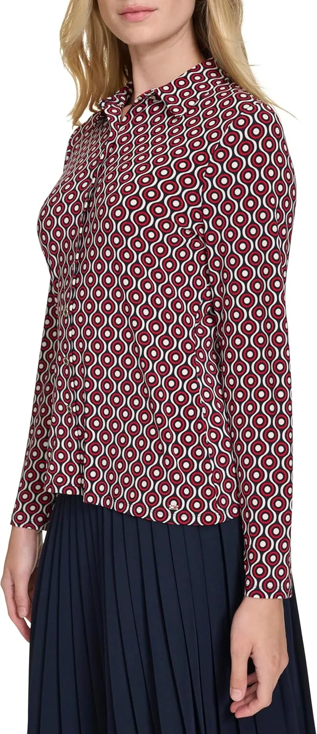 Tommy Hilfiger Women's Soft Work Long Sleeve Knit Top