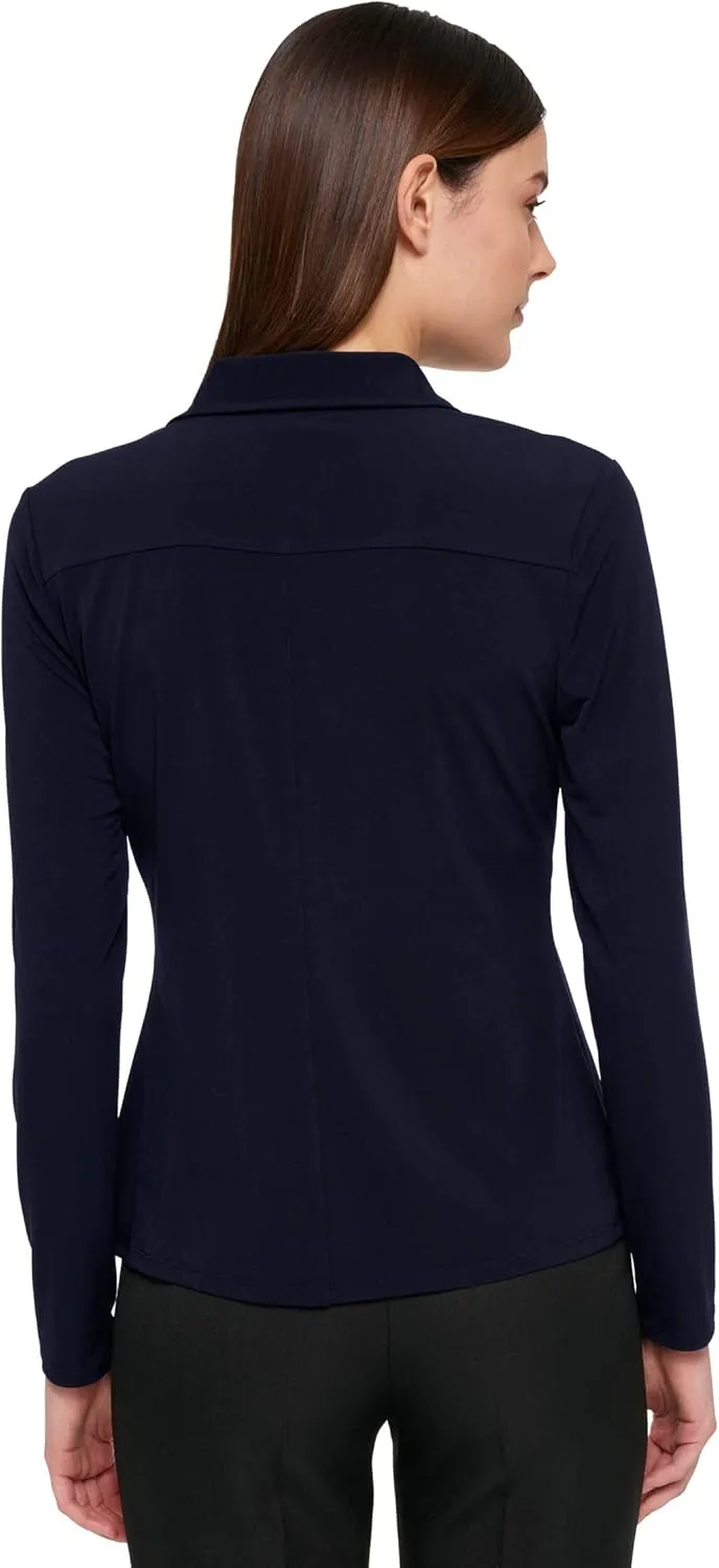 Tommy Hilfiger Women's Soft Work Long Sleeve Knit Top