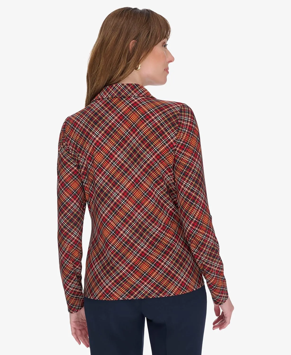 Tommy Hilfiger Women's Soft Work Long Sleeve Knit Top