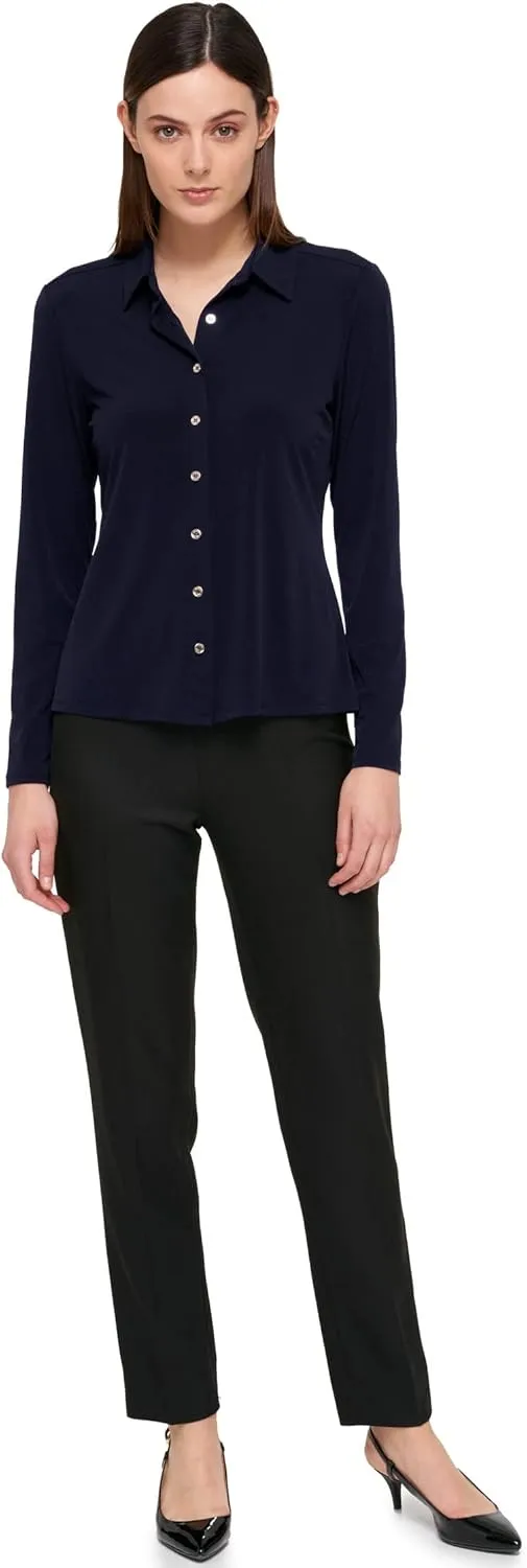 Tommy Hilfiger Women's Soft Work Long Sleeve Knit Top