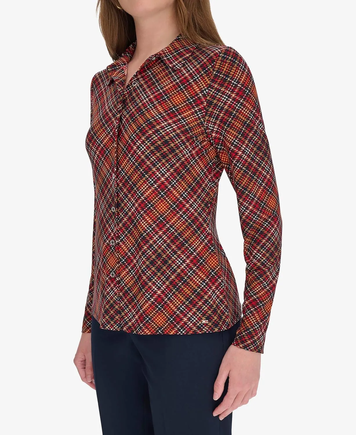 Tommy Hilfiger Women's Soft Work Long Sleeve Knit Top