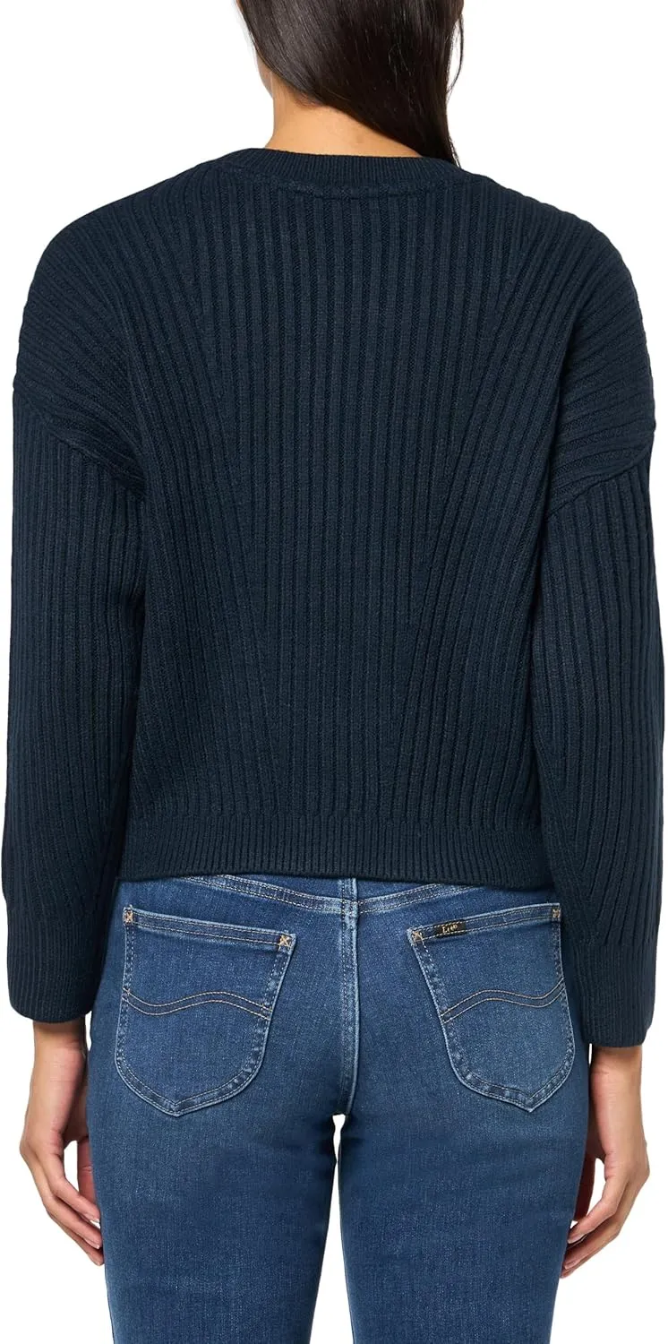 Tommy Hilfiger Women's Solid Crewneck Casual Sweater