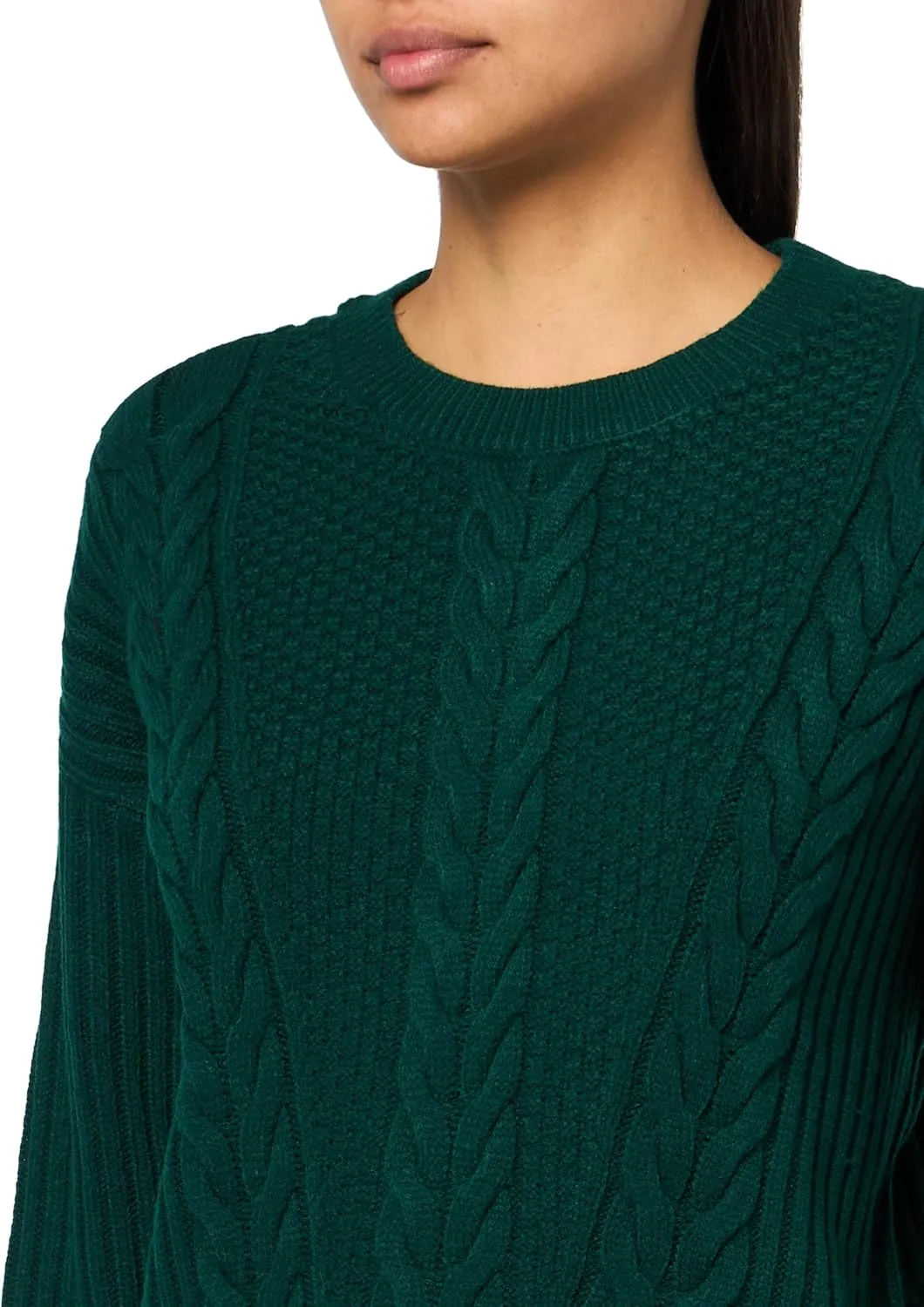 Tommy Hilfiger Women's Solid Crewneck Casual Sweater