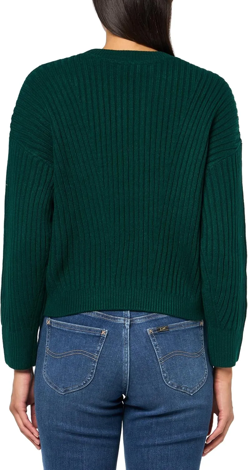 Tommy Hilfiger Women's Solid Crewneck Casual Sweater
