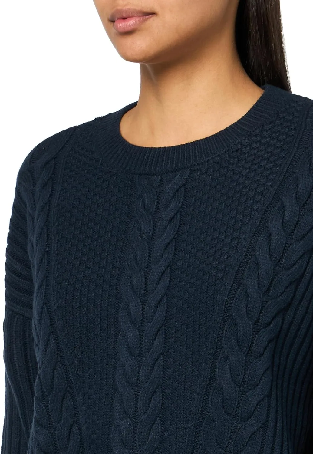 Tommy Hilfiger Women's Solid Crewneck Casual Sweater