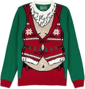Ugly Christmas Sweater for Holiday Fun Tacky Unisex Design, Perfect Snug Fit Breathable Crewneck