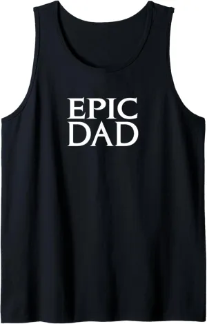 Universal Epic Universe Epic Dad Front & Back Tank Top