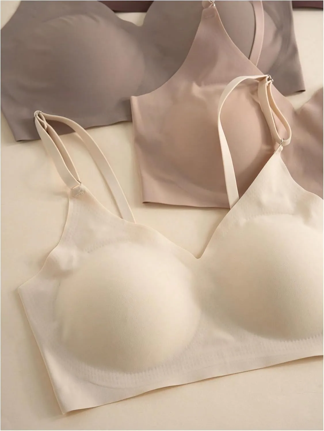Verdusa Women's 5Pack Padded Seamless Bralettes Bra Camisole Top