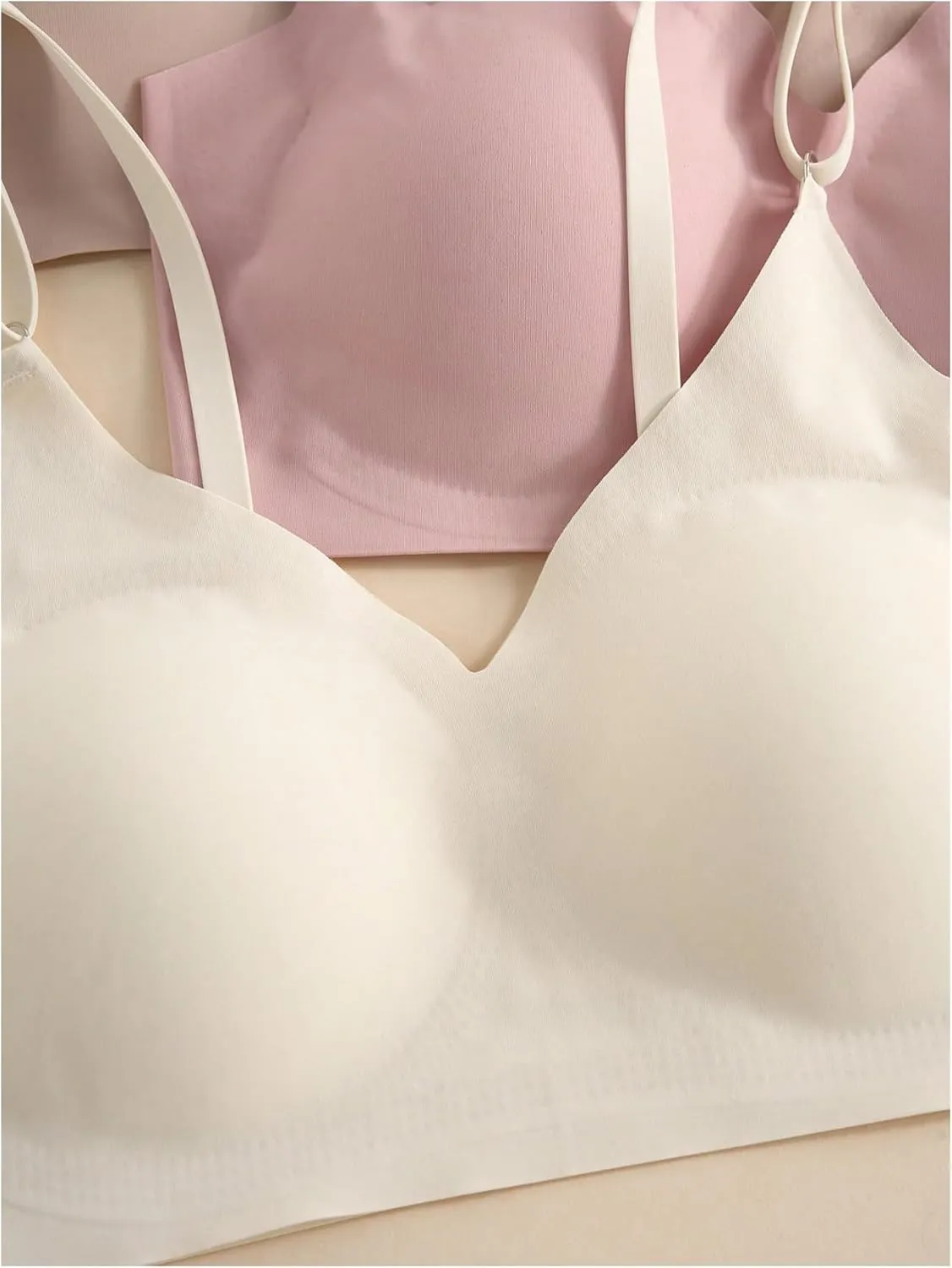 Verdusa Women's 5Pack Padded Seamless Bralettes Bra Camisole Top