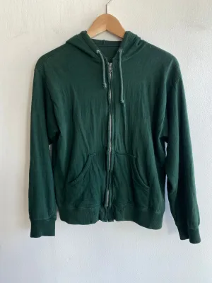 Vintage 1960/70s Thermal Lined Zip-Up Hooded Sweatshirt