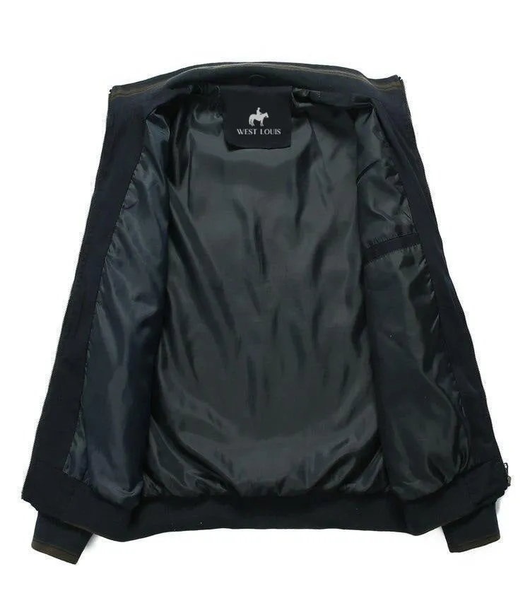 West Louis Hot Spring Bomber Casual Jacket