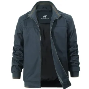 West Louis Hot Spring Bomber Casual Jacket