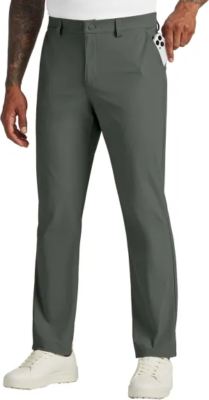 Willit Mens Golf Pants Stretch Dress Pants Quick Dry Work Business Slacks Casual Pants with 4 Pockets 30"/32"/34"