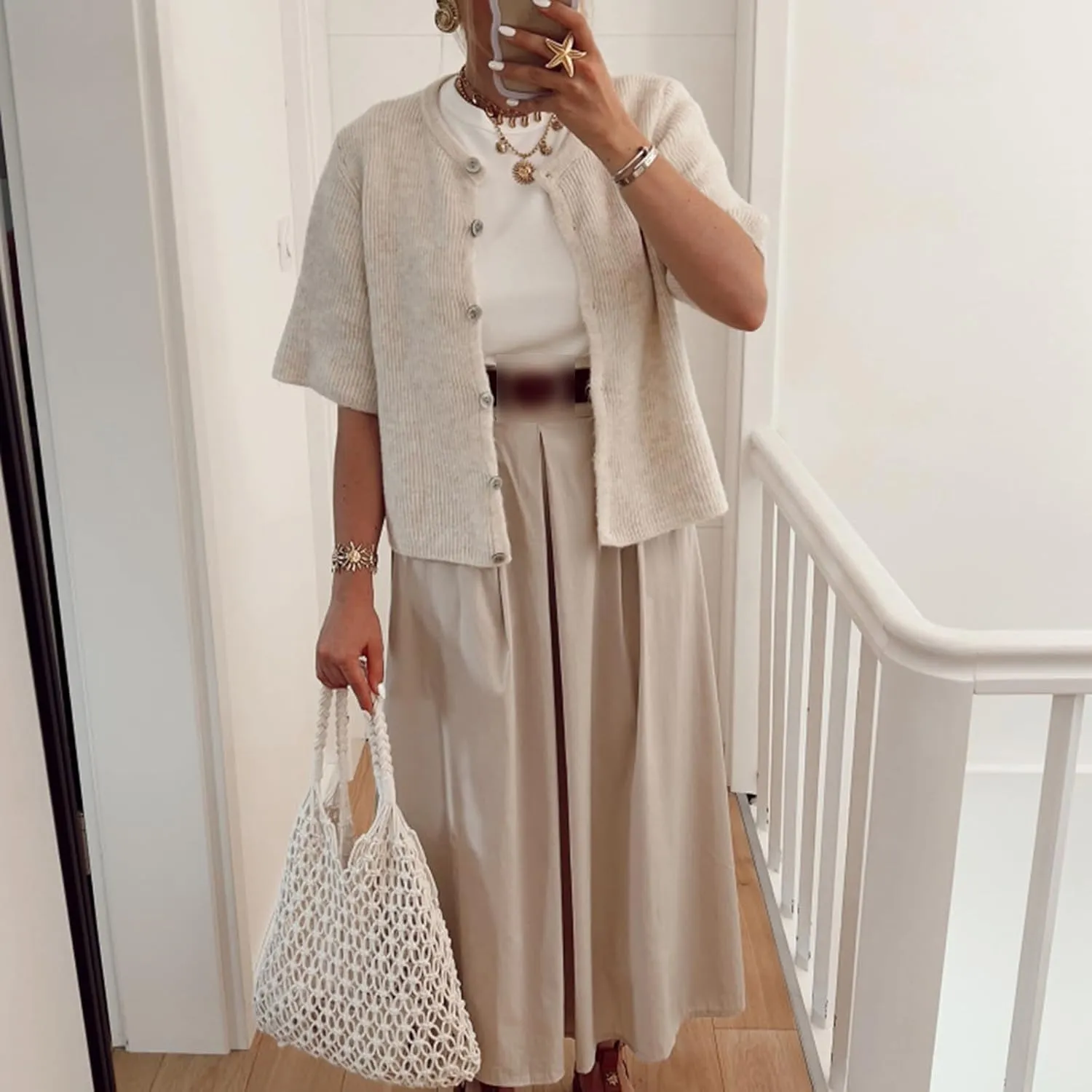 Women Y2K Cardigan Sweater Short Sleeve Button Down Ribbed Knit Crop Top Fall Winter Going Out Sweater