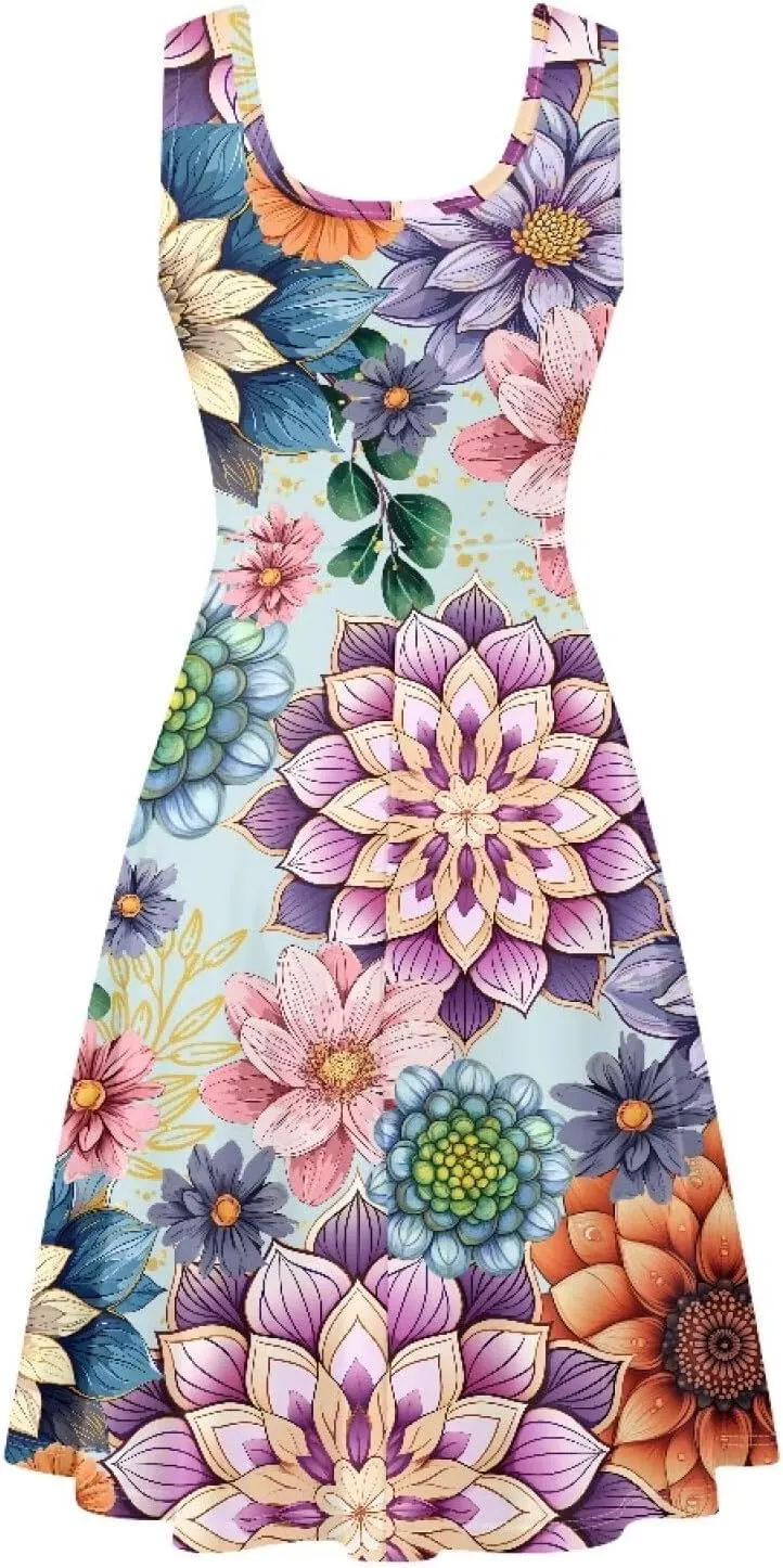 Womens Casual Summer Sundress Halter Mini Plus Size Sexy Casual Skims Dress Prom Birthday Party Beach XS-4XL
