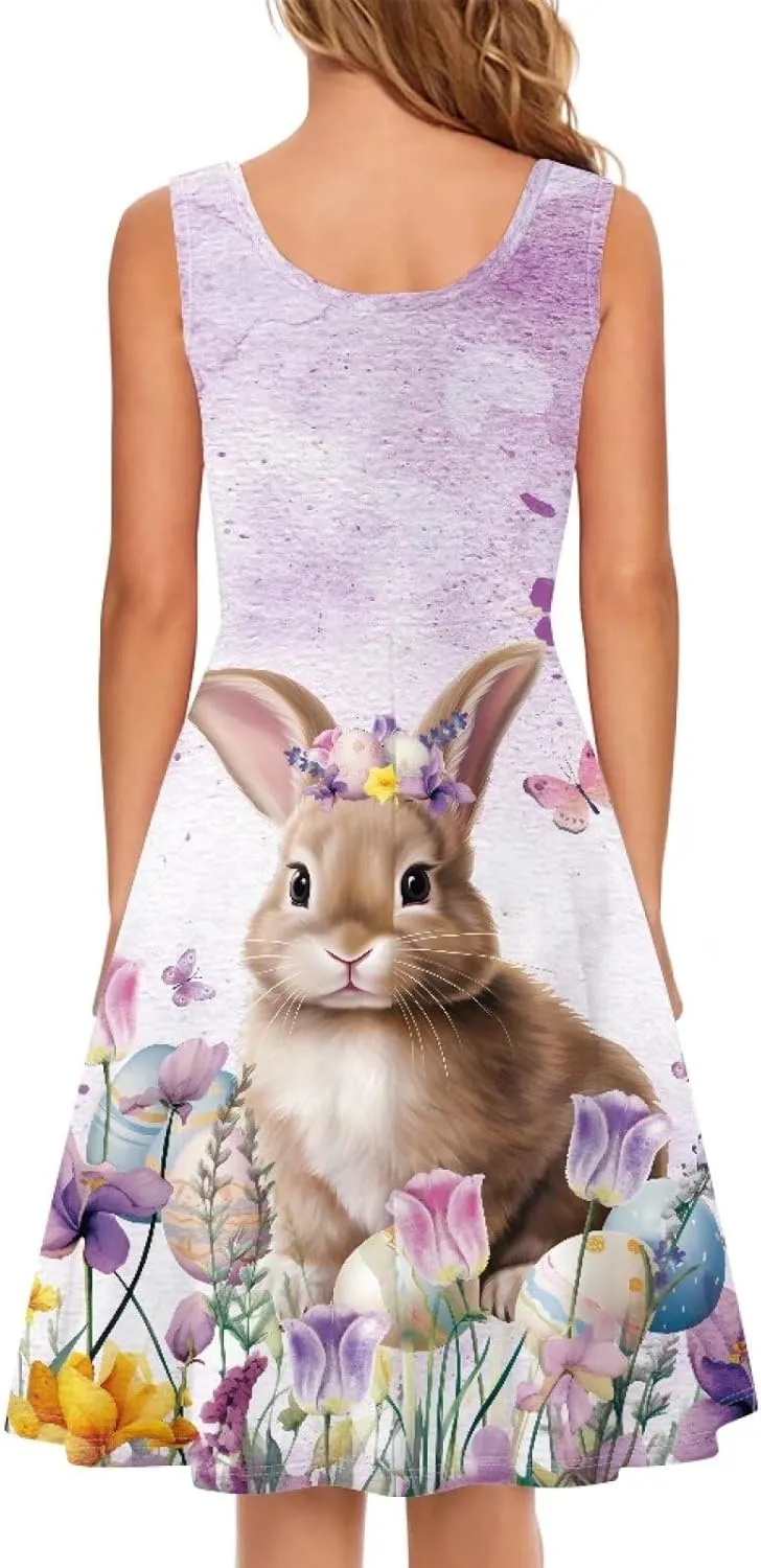 Womens Casual Summer Sundress Halter Mini Plus Size Sexy Casual Skims Dress Prom Birthday Party Beach XS-4XL