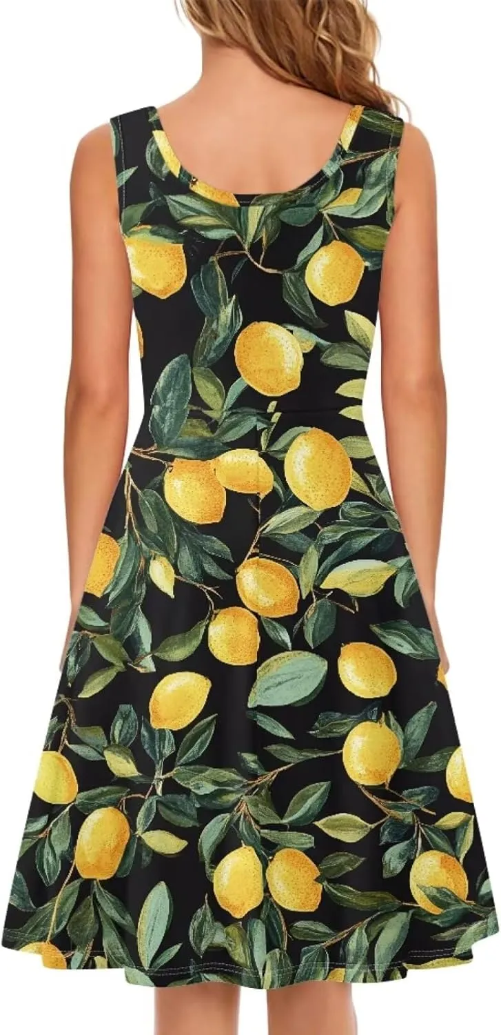 Womens Casual Summer Sundress Halter Mini Plus Size Sexy Casual Skims Dress Prom Birthday Party Beach XS-4XL