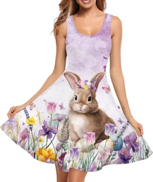 Womens Casual Summer Sundress Halter Mini Plus Size Sexy Casual Skims Dress Prom Birthday Party Beach XS-4XL