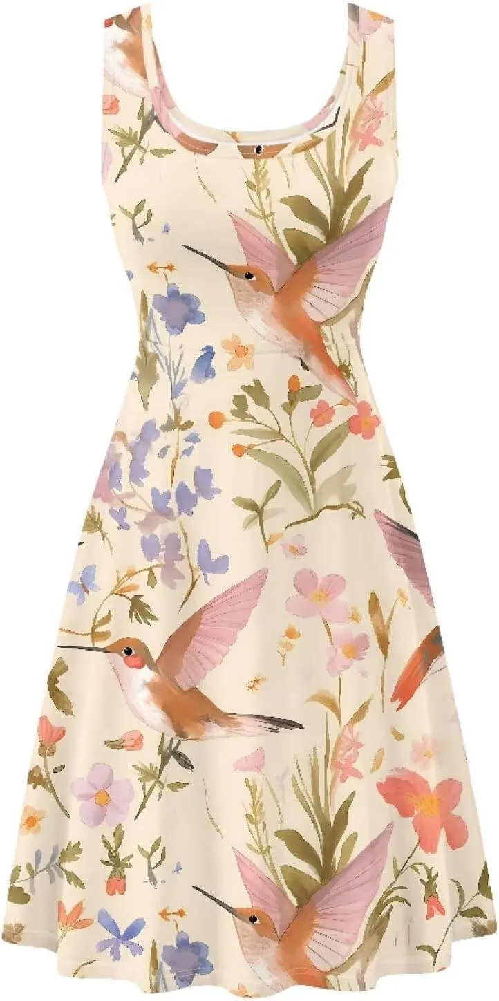 Womens Casual Summer Sundress Halter Mini Plus Size Sexy Casual Skims Dress Prom Birthday Party Beach XS-4XL