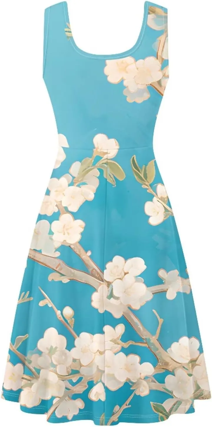 Womens Casual Summer Sundress Halter Mini Plus Size Sexy Casual Skims Dress Prom Birthday Party Beach XS-4XL