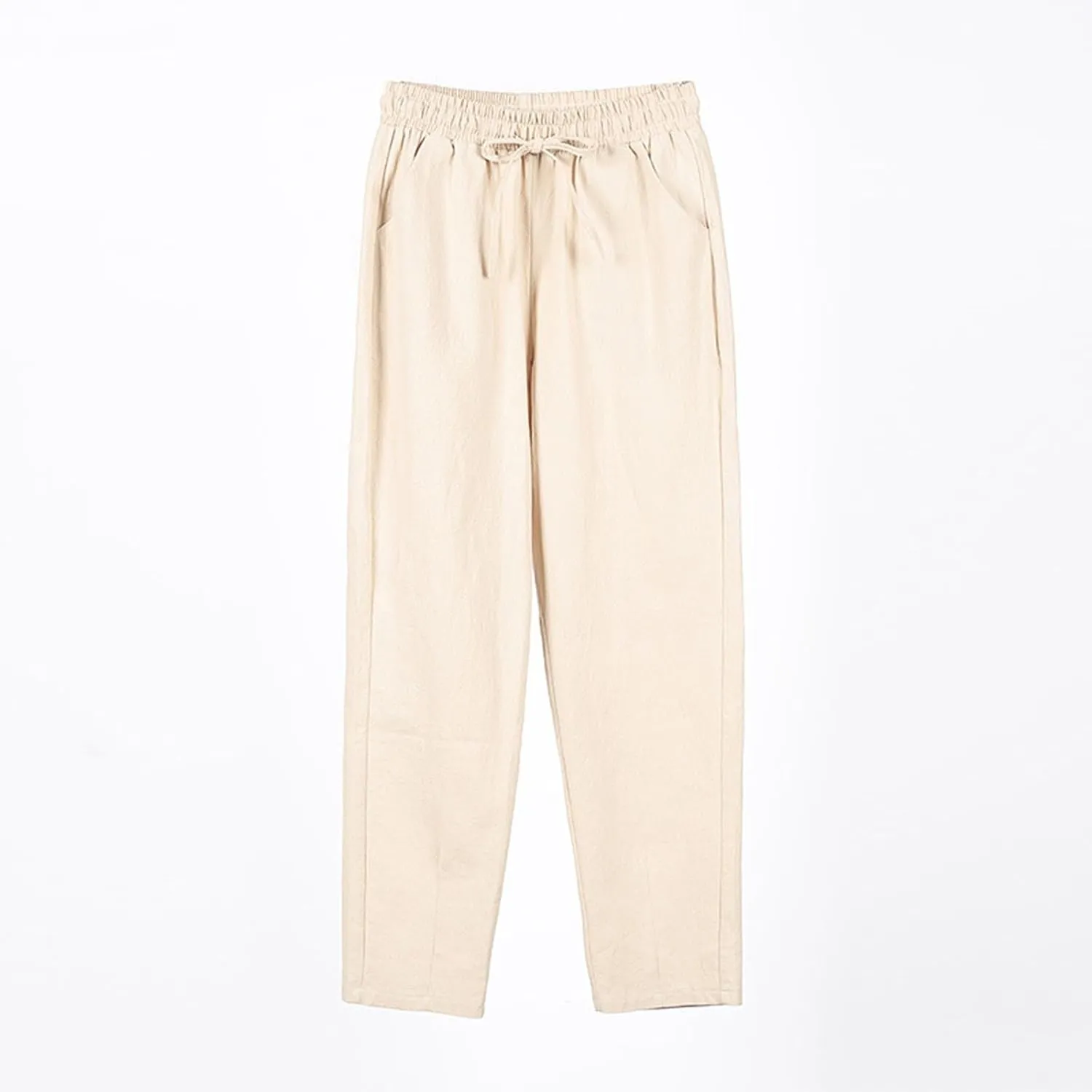 Womens Dress Pants Golf,Dress Sweatpants Women Plus Size Low Rise Cotton Linen Baggy Wide Leg Trousers