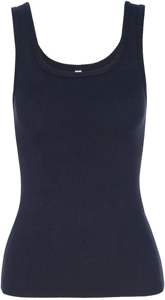 Women's Full-Length Tank Top with Scoop Neck