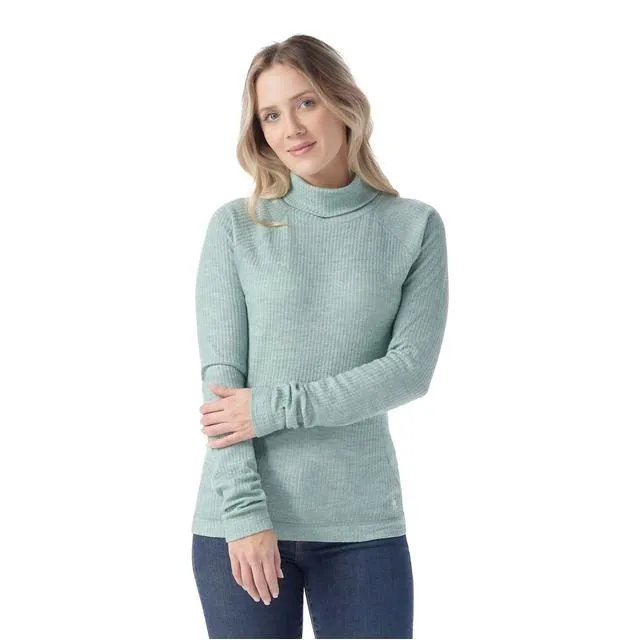 Wome's Thermal Merino Rib Turtleneck