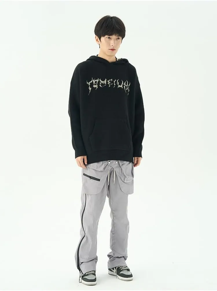 Y2K Skeleton Graphic Hoodies Sweater Grunge Oversized Pullover Sweater Crewneck Jackets Sweatshirts Vintage Clothes
