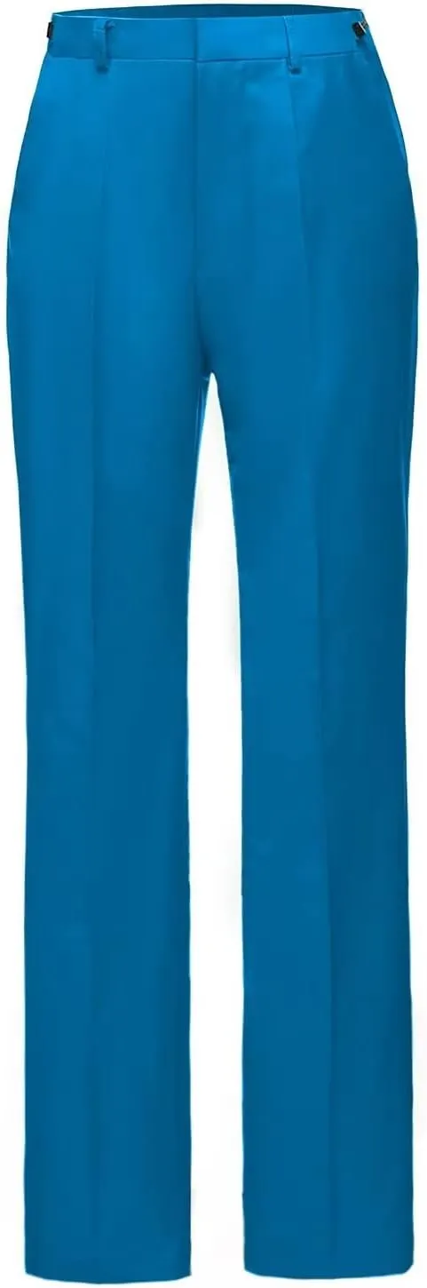 YUVUXE Women's Classic Fit Pink Solid Polyester Business Suit Set - Blazer & Pants - Working Women, Business Professionals